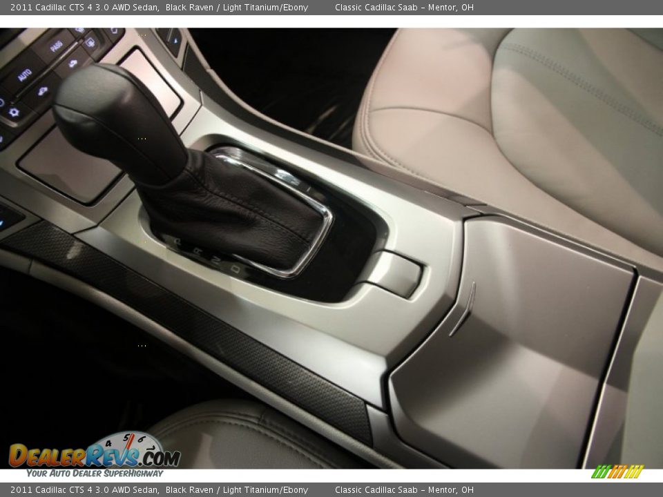 2011 Cadillac CTS 4 3.0 AWD Sedan Black Raven / Light Titanium/Ebony Photo #10