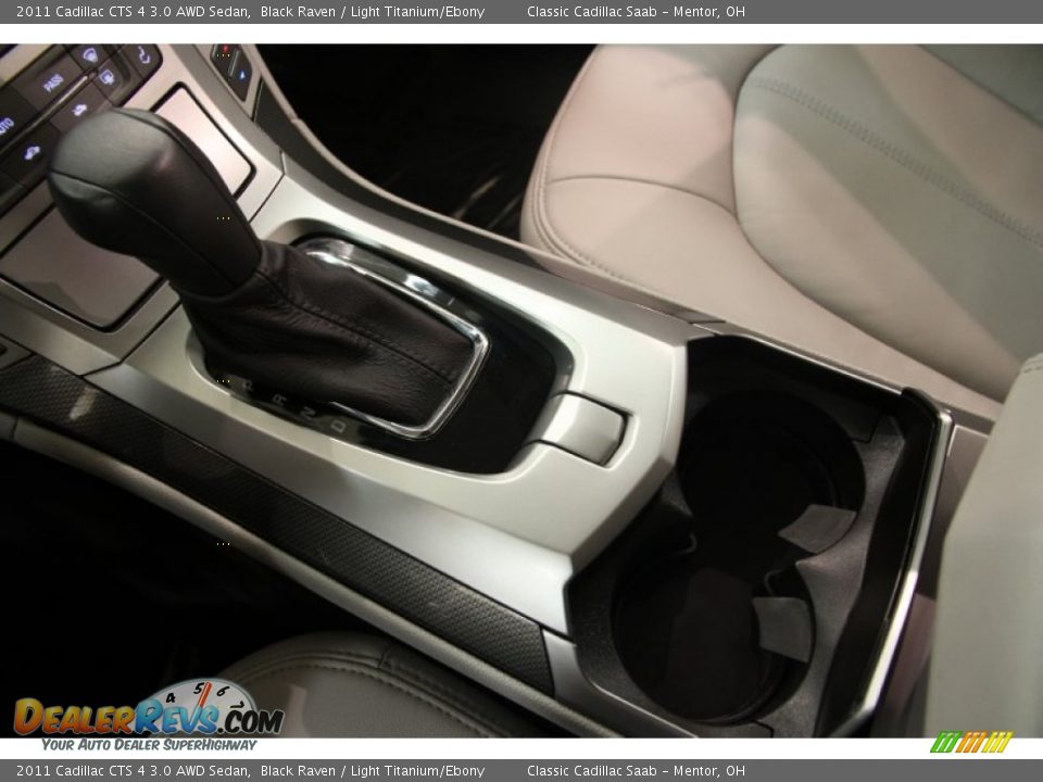 2011 Cadillac CTS 4 3.0 AWD Sedan Black Raven / Light Titanium/Ebony Photo #11