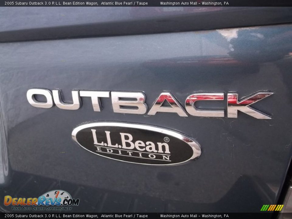 2005 Subaru Outback 3.0 R L.L. Bean Edition Wagon Atlantic Blue Pearl / Taupe Photo #9