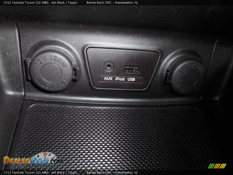 2012 Hyundai Tucson GLS AWD Ash Black / Taupe Photo #24