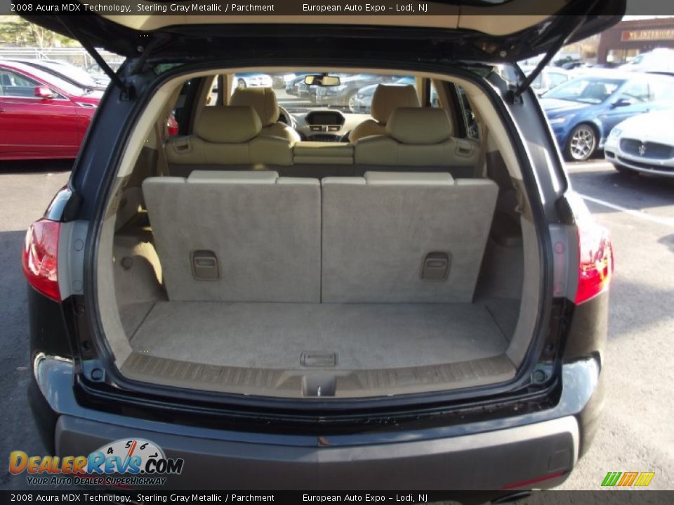2008 Acura MDX Technology Sterling Gray Metallic / Parchment Photo #8