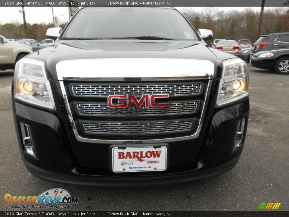 2010 GMC Terrain SLT AWD Onyx Black / Jet Black Photo #2