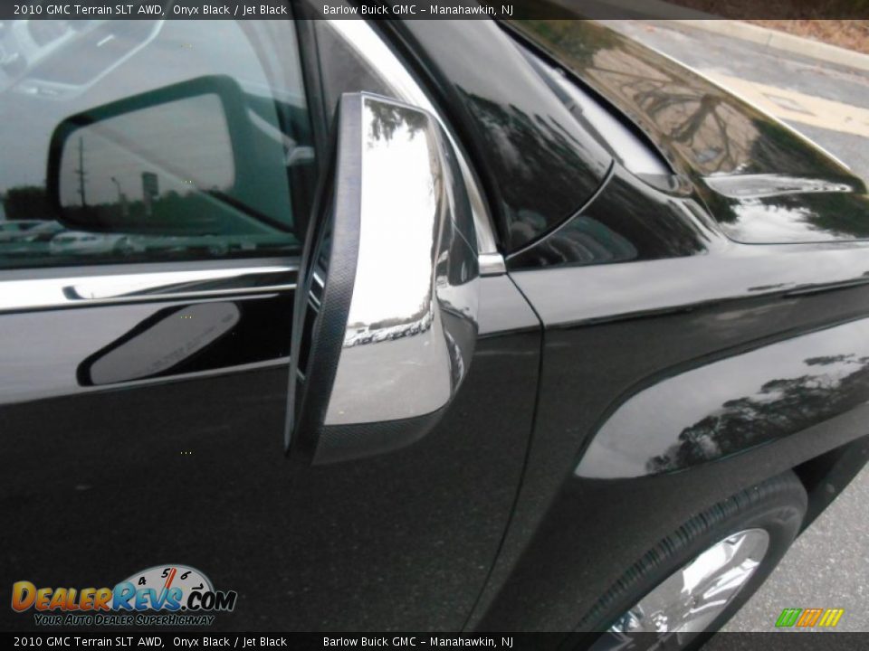 2010 GMC Terrain SLT AWD Onyx Black / Jet Black Photo #8