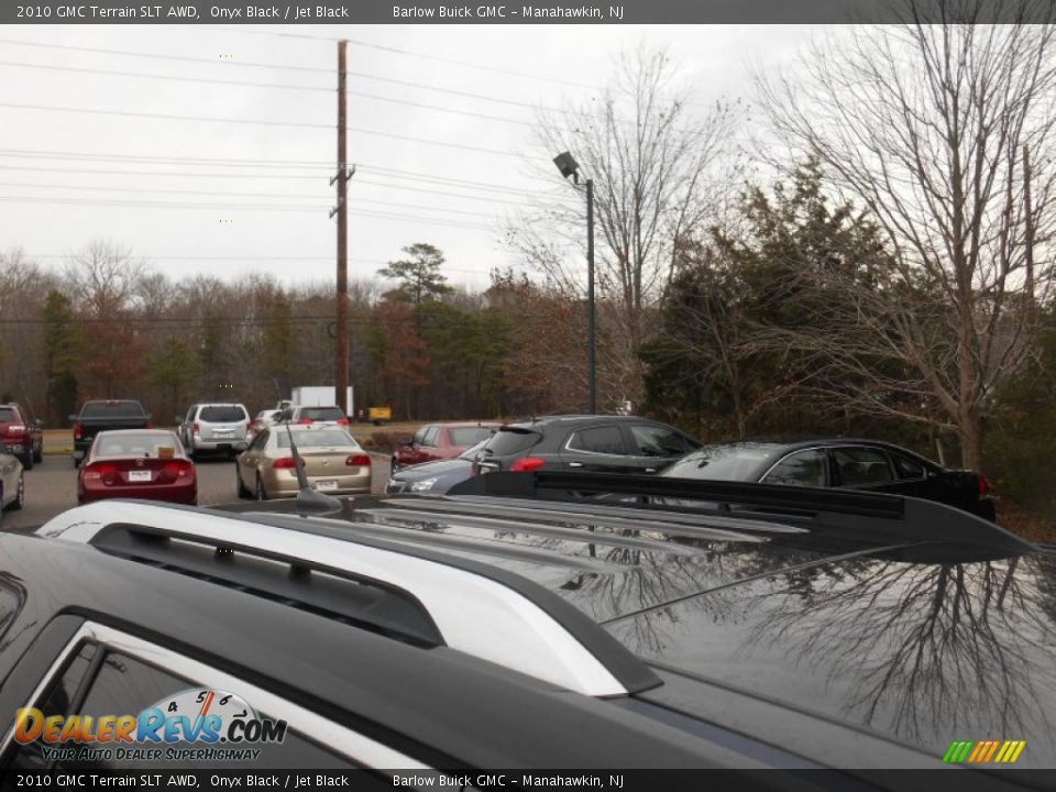 2010 GMC Terrain SLT AWD Onyx Black / Jet Black Photo #10