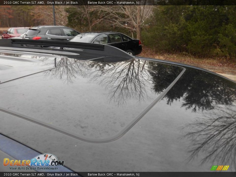 2010 GMC Terrain SLT AWD Onyx Black / Jet Black Photo #11