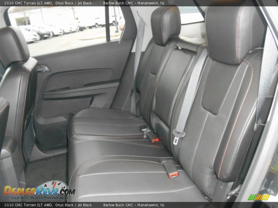 2010 GMC Terrain SLT AWD Onyx Black / Jet Black Photo #16