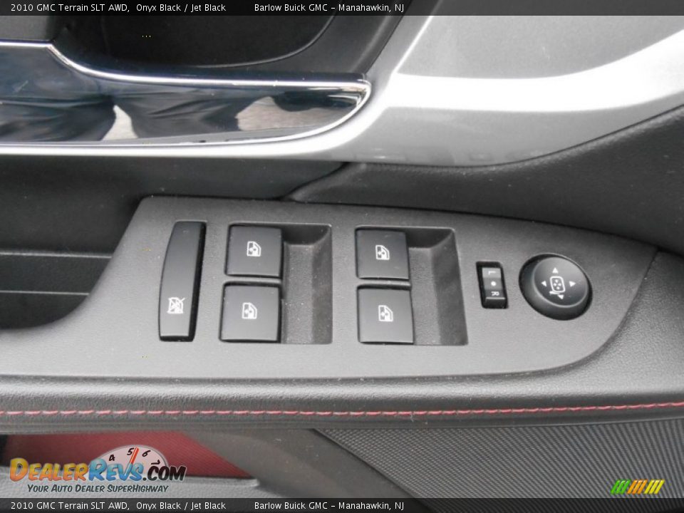 2010 GMC Terrain SLT AWD Onyx Black / Jet Black Photo #19