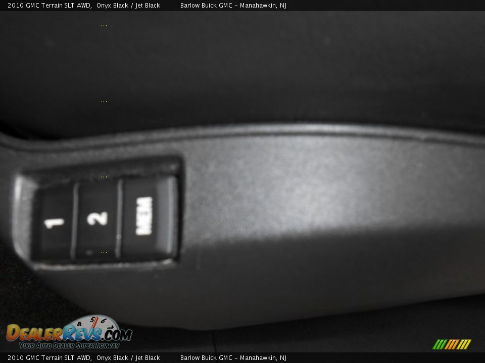 2010 GMC Terrain SLT AWD Onyx Black / Jet Black Photo #21