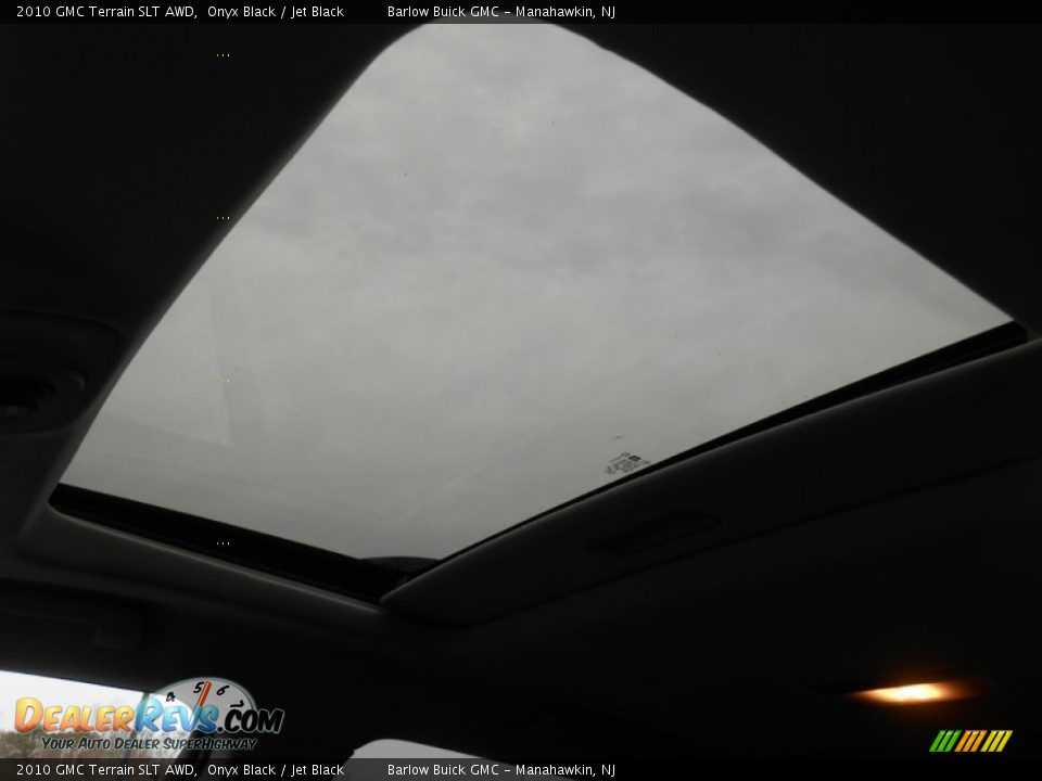 2010 GMC Terrain SLT AWD Onyx Black / Jet Black Photo #23