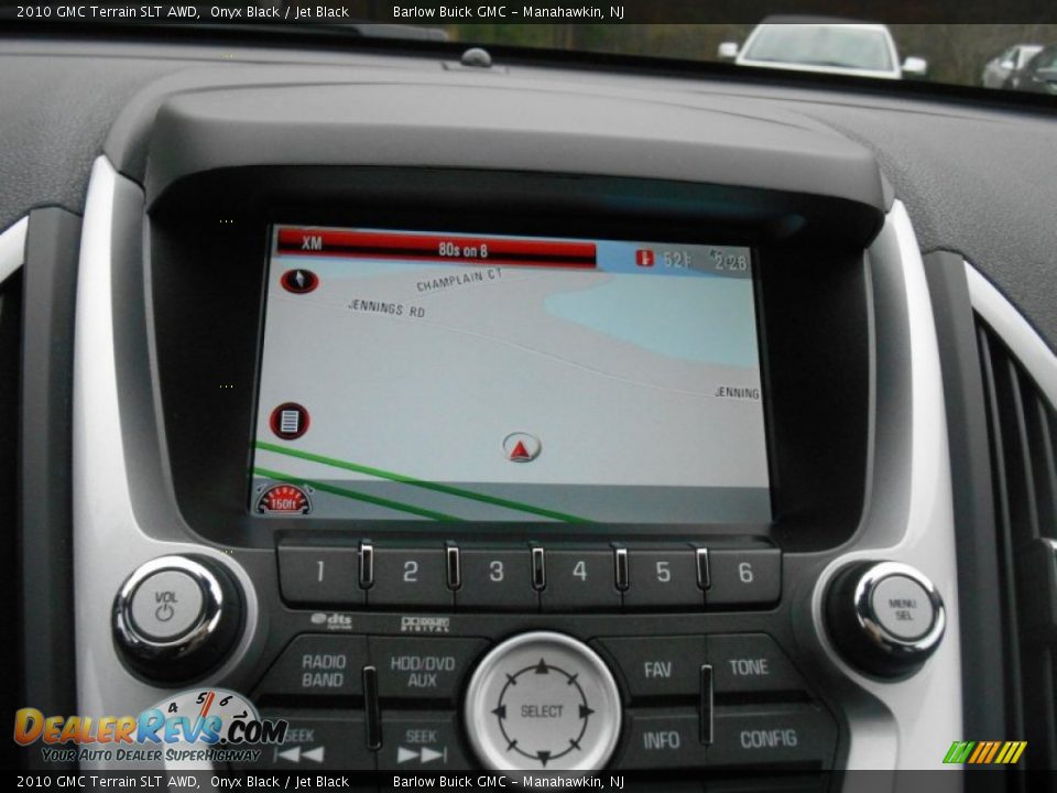 2010 GMC Terrain SLT AWD Onyx Black / Jet Black Photo #28