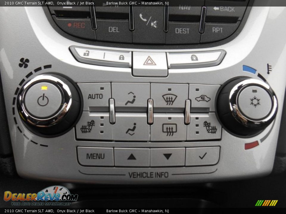 2010 GMC Terrain SLT AWD Onyx Black / Jet Black Photo #30