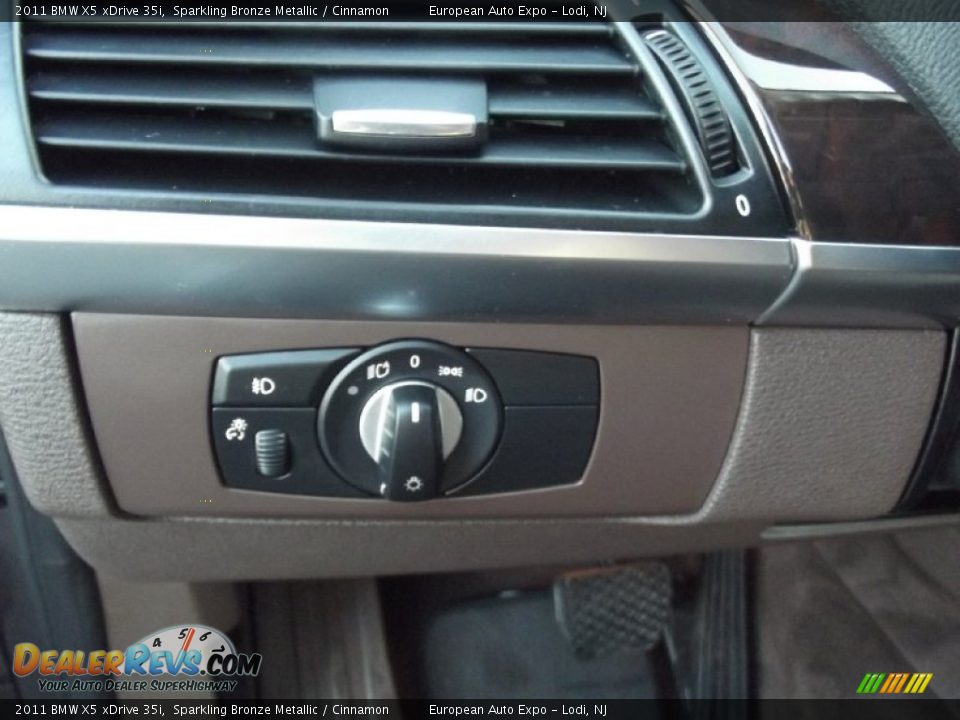 2011 BMW X5 xDrive 35i Sparkling Bronze Metallic / Cinnamon Photo #13