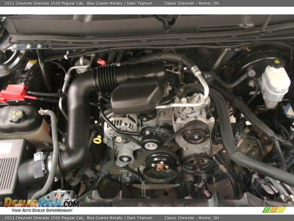 2011 Chevrolet Silverado 1500 Regular Cab 4.3 Liter OHV 12-Valve Vortec V6 Engine Photo #10
