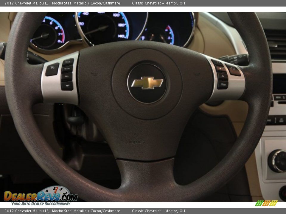 2012 Chevrolet Malibu LS Mocha Steel Metallic / Cocoa/Cashmere Photo #6