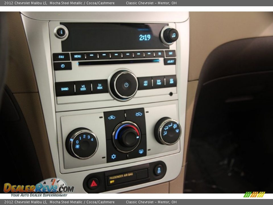 2012 Chevrolet Malibu LS Mocha Steel Metallic / Cocoa/Cashmere Photo #9