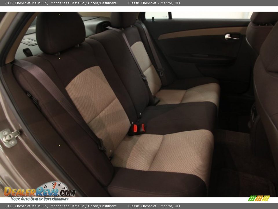 2012 Chevrolet Malibu LS Mocha Steel Metallic / Cocoa/Cashmere Photo #11