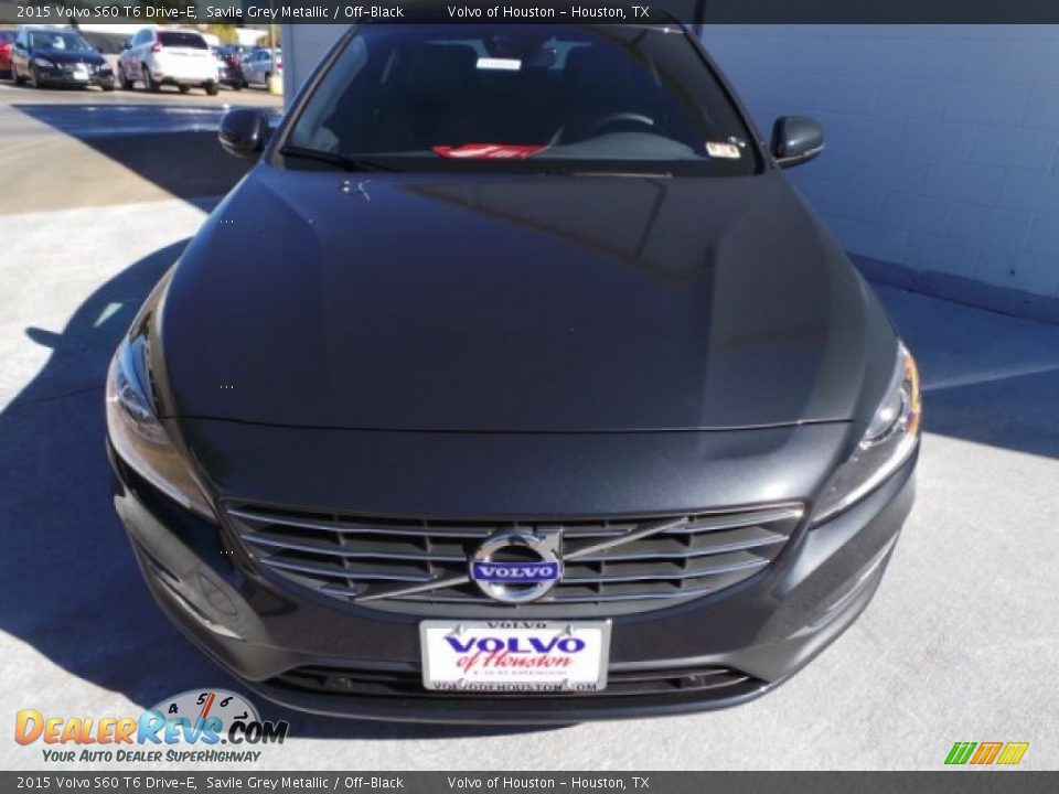 2015 Volvo S60 T6 Drive-E Savile Grey Metallic / Off-Black Photo #2