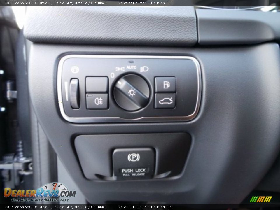 2015 Volvo S60 T6 Drive-E Savile Grey Metallic / Off-Black Photo #19