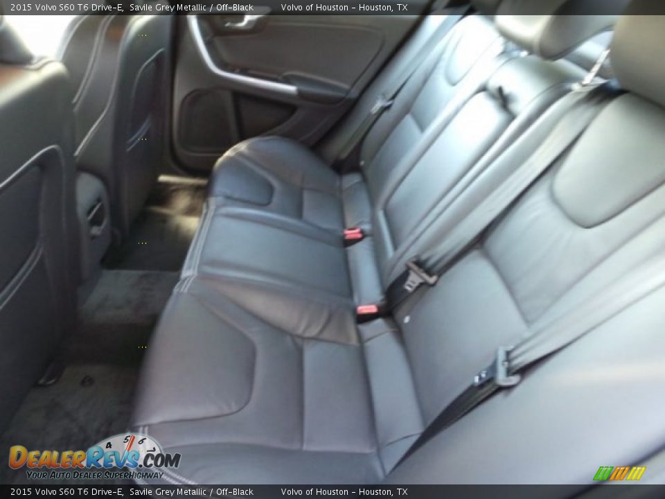 2015 Volvo S60 T6 Drive-E Savile Grey Metallic / Off-Black Photo #21