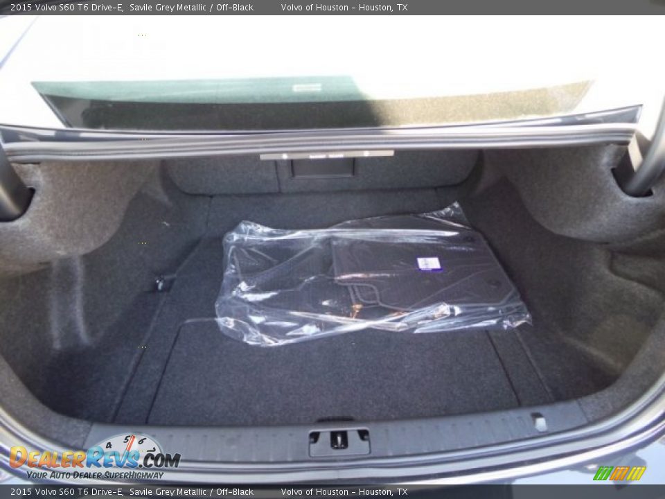 2015 Volvo S60 T6 Drive-E Savile Grey Metallic / Off-Black Photo #24