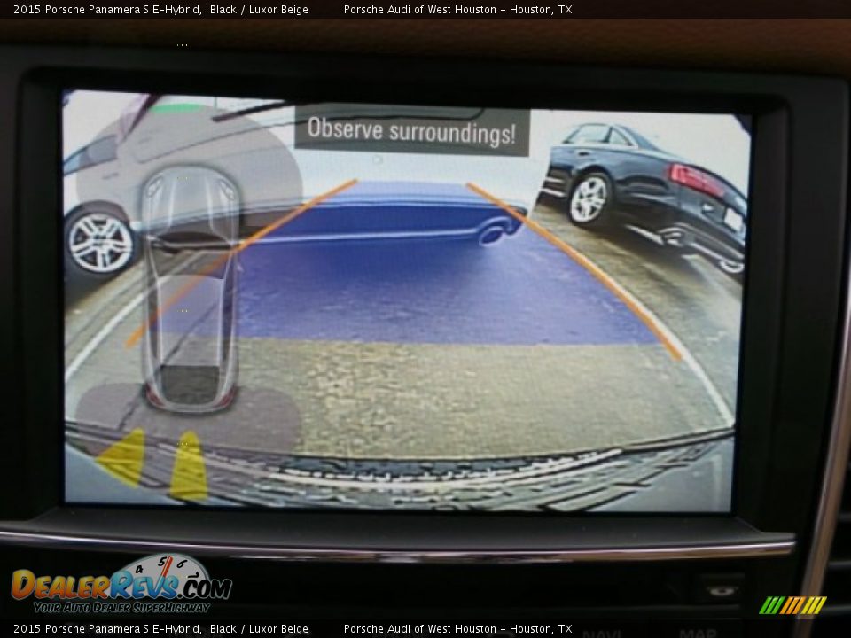2015 Porsche Panamera S E-Hybrid Black / Luxor Beige Photo #18