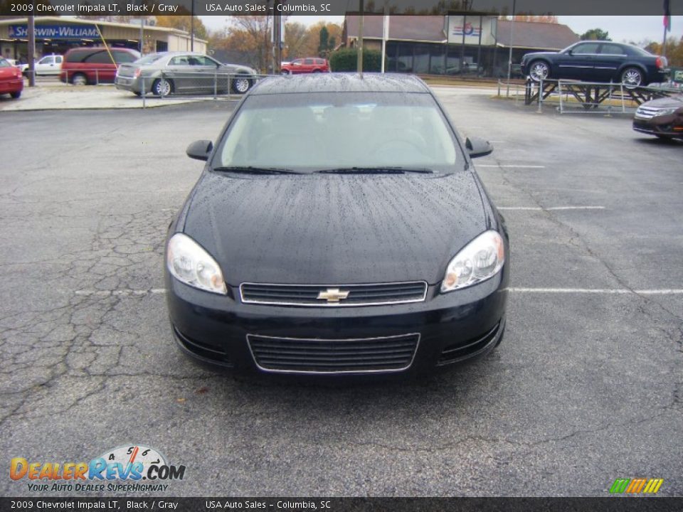 2009 Chevrolet Impala LT Black / Gray Photo #1