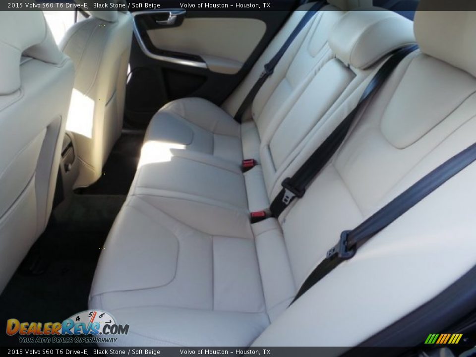 Rear Seat of 2015 Volvo S60 T6 Drive-E Photo #21