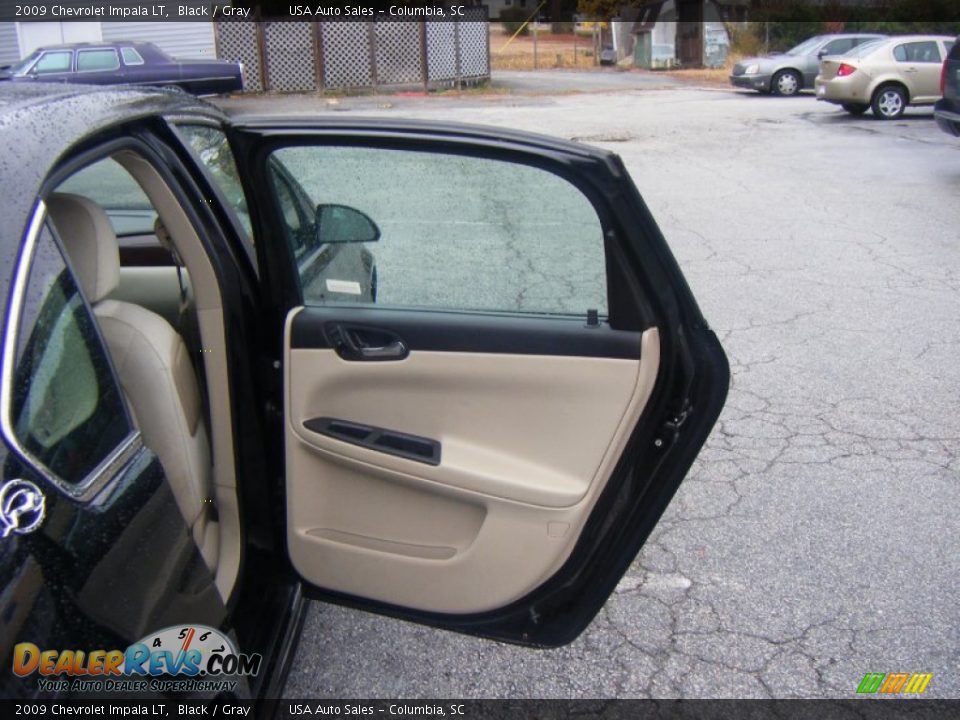 2009 Chevrolet Impala LT Black / Gray Photo #15