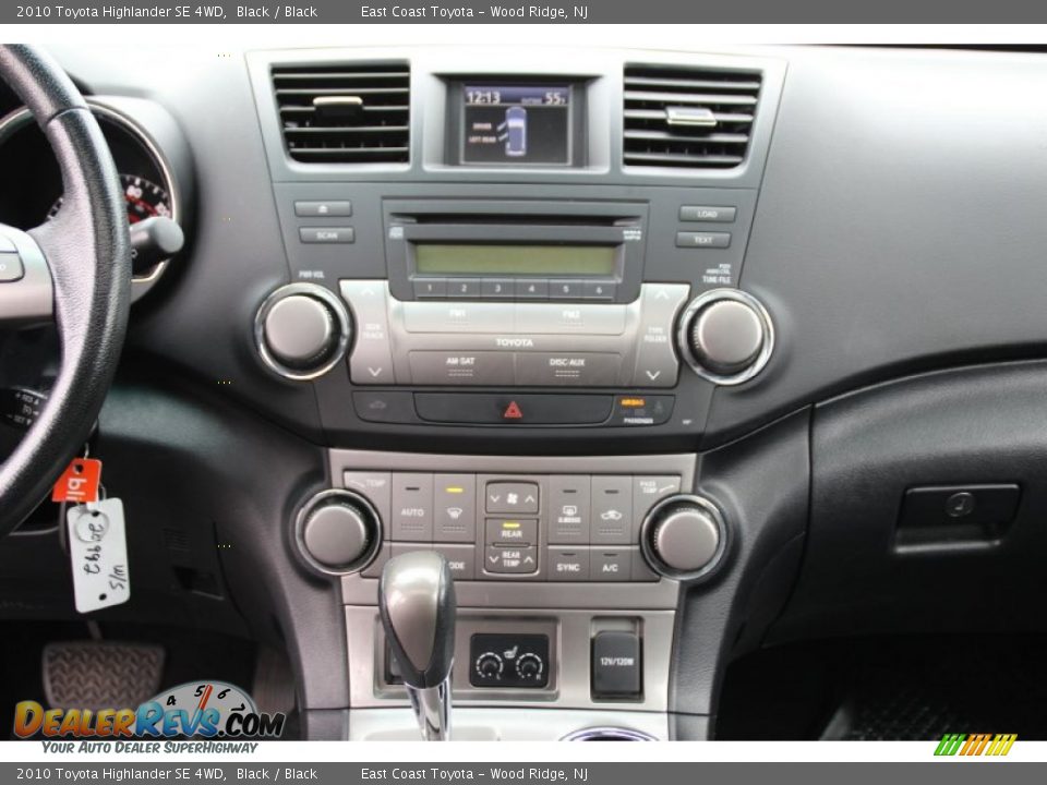 2010 Toyota Highlander SE 4WD Black / Black Photo #16