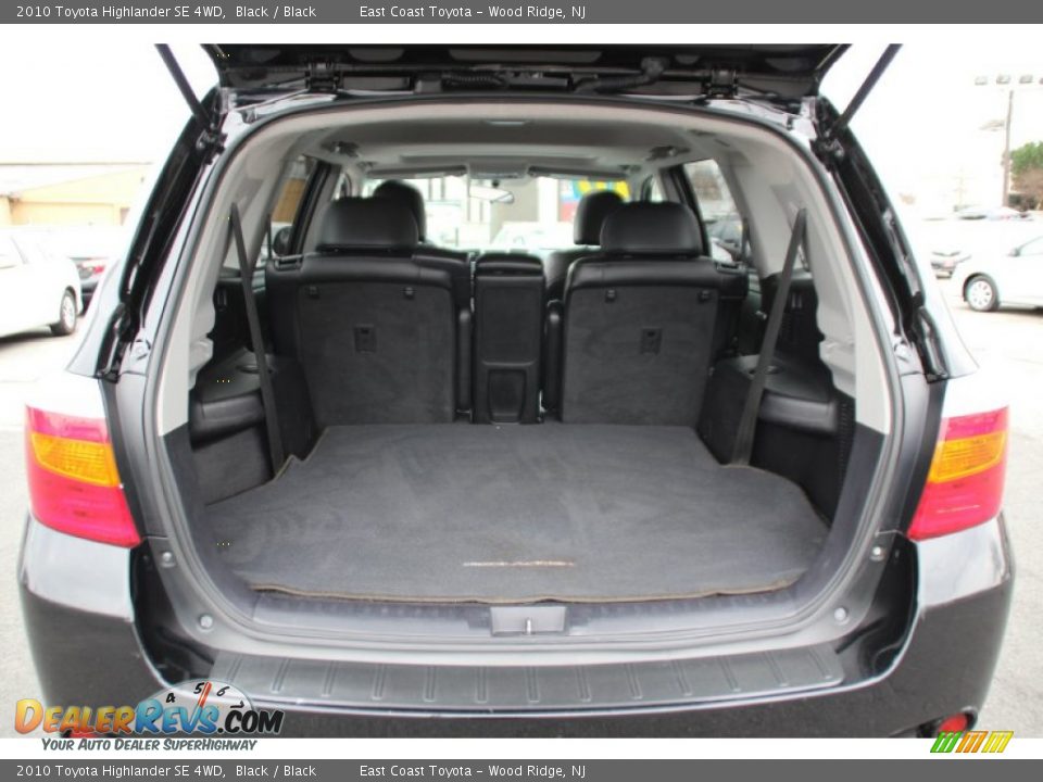 2010 Toyota Highlander SE 4WD Black / Black Photo #20