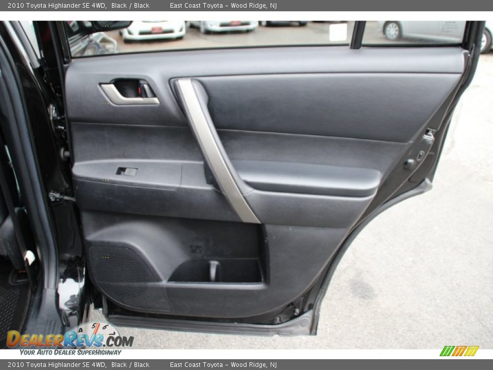 2010 Toyota Highlander SE 4WD Black / Black Photo #21