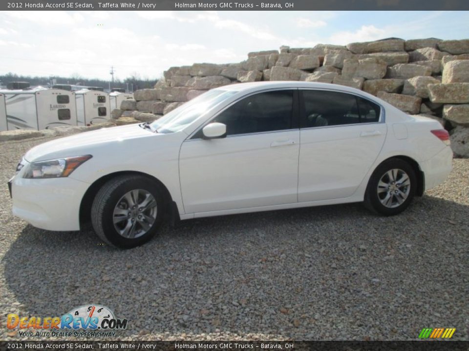 2012 Honda Accord SE Sedan Taffeta White / Ivory Photo #3