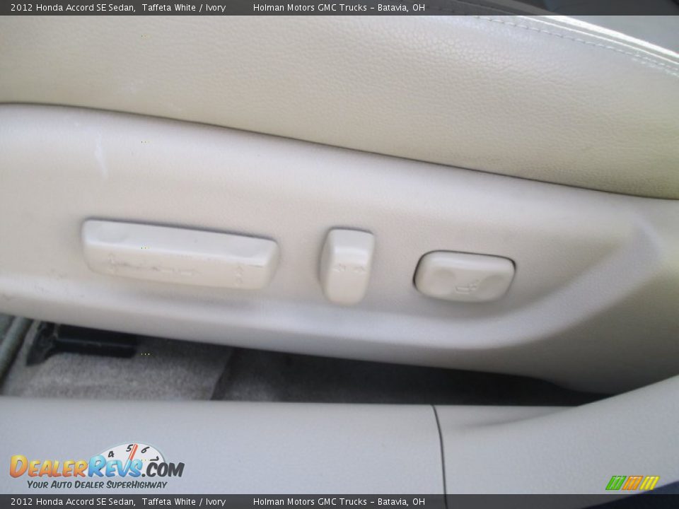 2012 Honda Accord SE Sedan Taffeta White / Ivory Photo #6