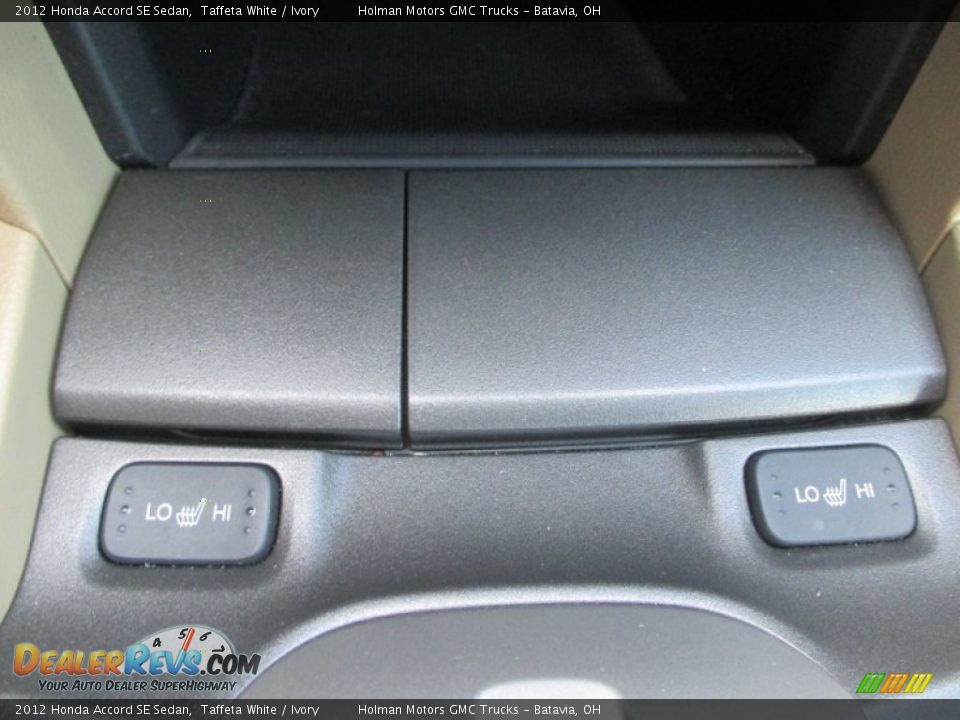 2012 Honda Accord SE Sedan Taffeta White / Ivory Photo #10
