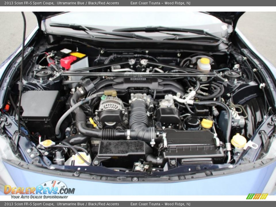 2013 Scion FR-S Sport Coupe 2.0 Liter DOHC 16-Valve VVT D-4S Flat 4 Cylinder Engine Photo #26