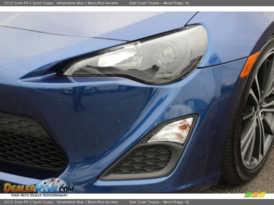2013 Scion FR-S Sport Coupe Ultramarine Blue / Black/Red Accents Photo #27