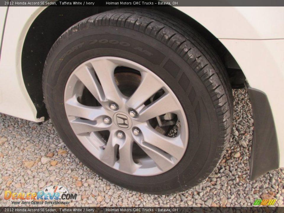 2012 Honda Accord SE Sedan Taffeta White / Ivory Photo #20