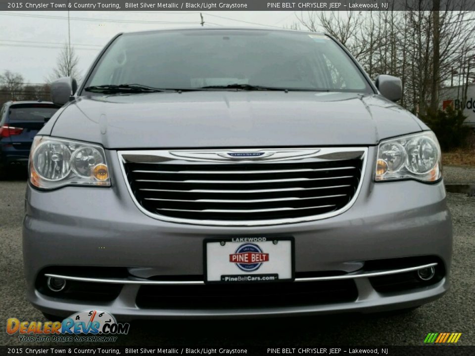 2015 Chrysler Town & Country Touring Billet Silver Metallic / Black/Light Graystone Photo #2