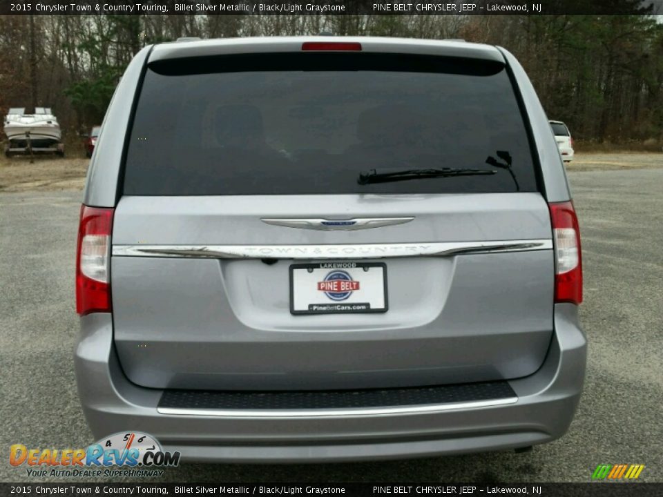 2015 Chrysler Town & Country Touring Billet Silver Metallic / Black/Light Graystone Photo #5