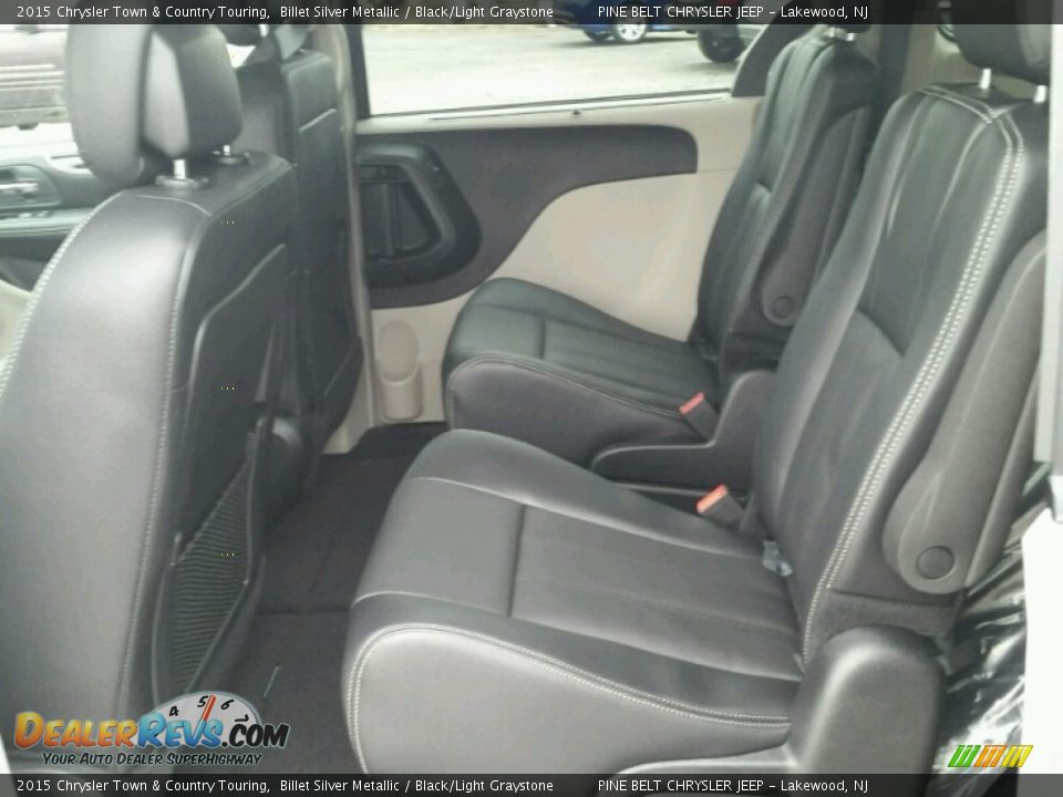2015 Chrysler Town & Country Touring Billet Silver Metallic / Black/Light Graystone Photo #6