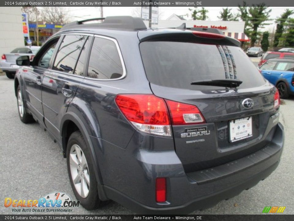 2014 Subaru Outback 2.5i Limited Carbide Gray Metallic / Black Photo #4