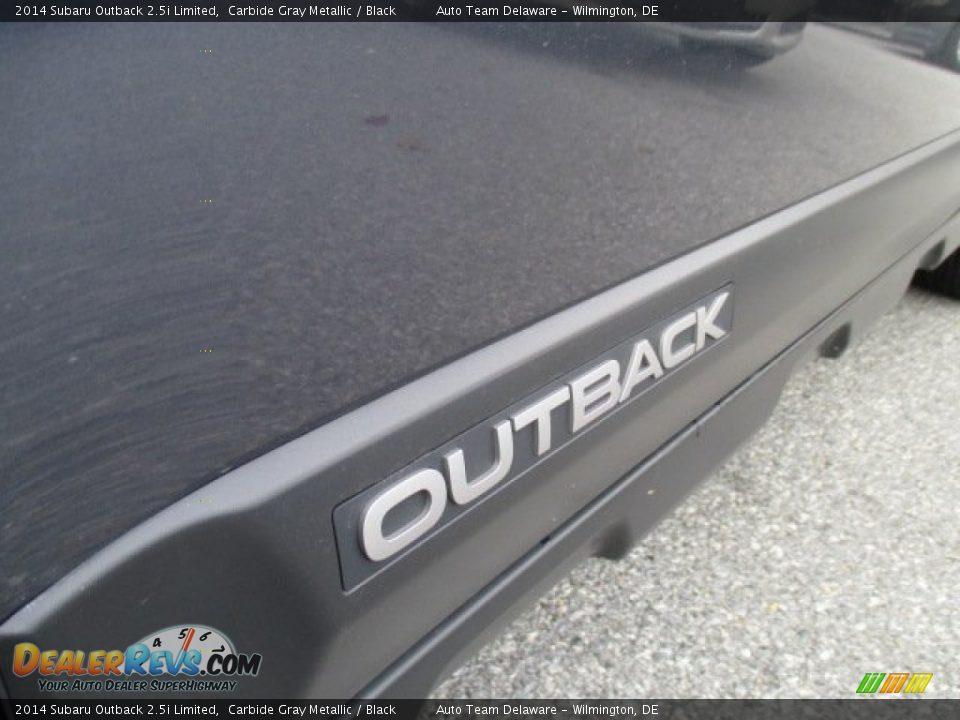 2014 Subaru Outback 2.5i Limited Carbide Gray Metallic / Black Photo #29