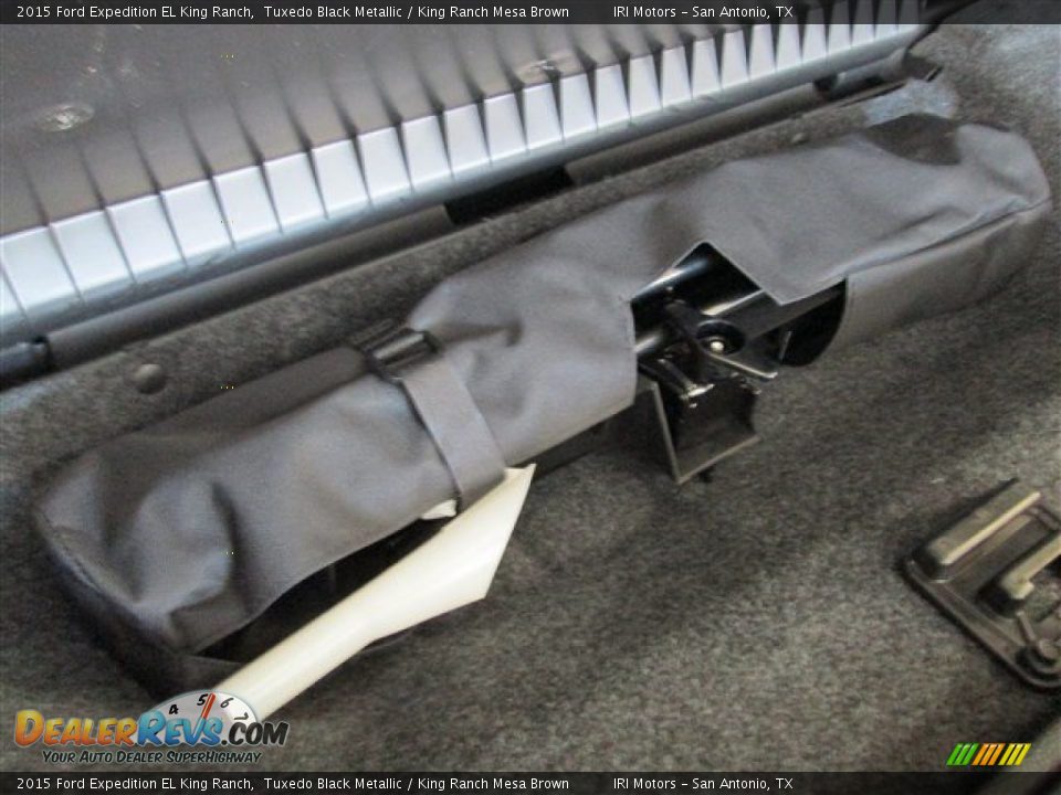 2015 Ford Expedition EL King Ranch Tuxedo Black Metallic / King Ranch Mesa Brown Photo #15