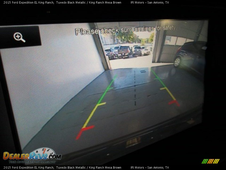 2015 Ford Expedition EL King Ranch Tuxedo Black Metallic / King Ranch Mesa Brown Photo #20