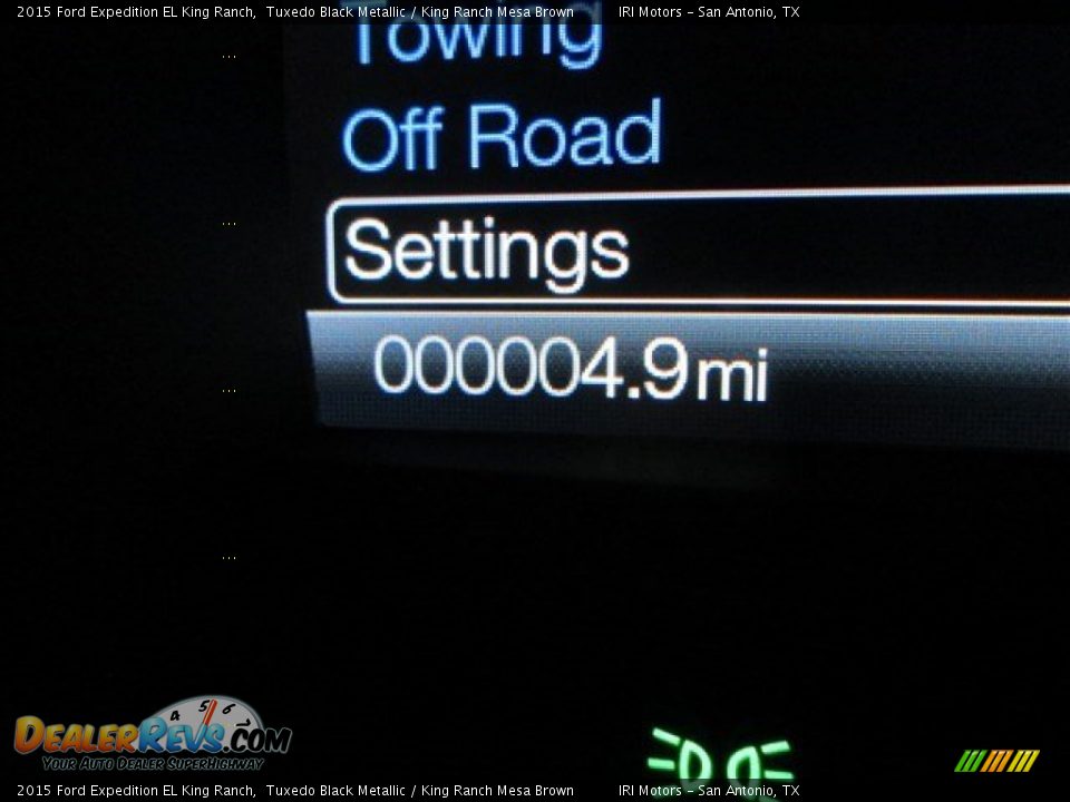 2015 Ford Expedition EL King Ranch Tuxedo Black Metallic / King Ranch Mesa Brown Photo #21