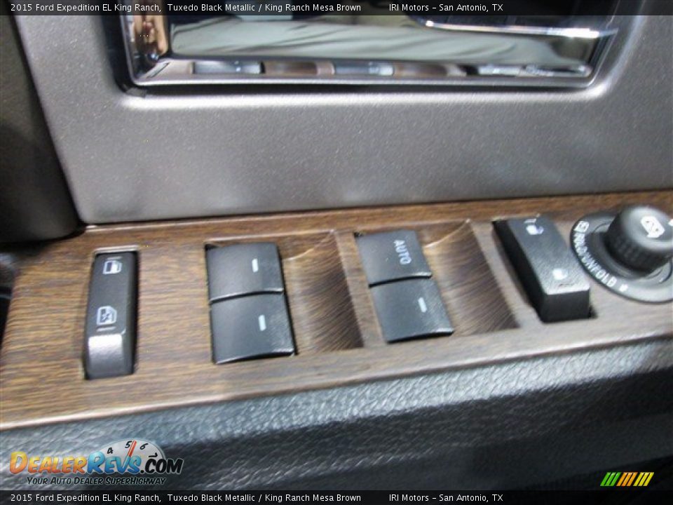 2015 Ford Expedition EL King Ranch Tuxedo Black Metallic / King Ranch Mesa Brown Photo #24