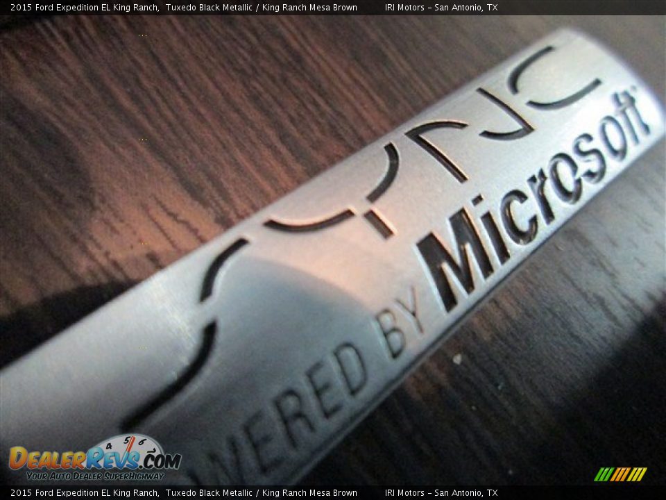 2015 Ford Expedition EL King Ranch Tuxedo Black Metallic / King Ranch Mesa Brown Photo #25