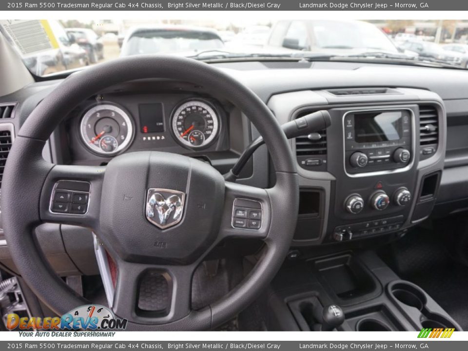 Dashboard of 2015 Ram 5500 Tradesman Regular Cab 4x4 Chassis Photo #6