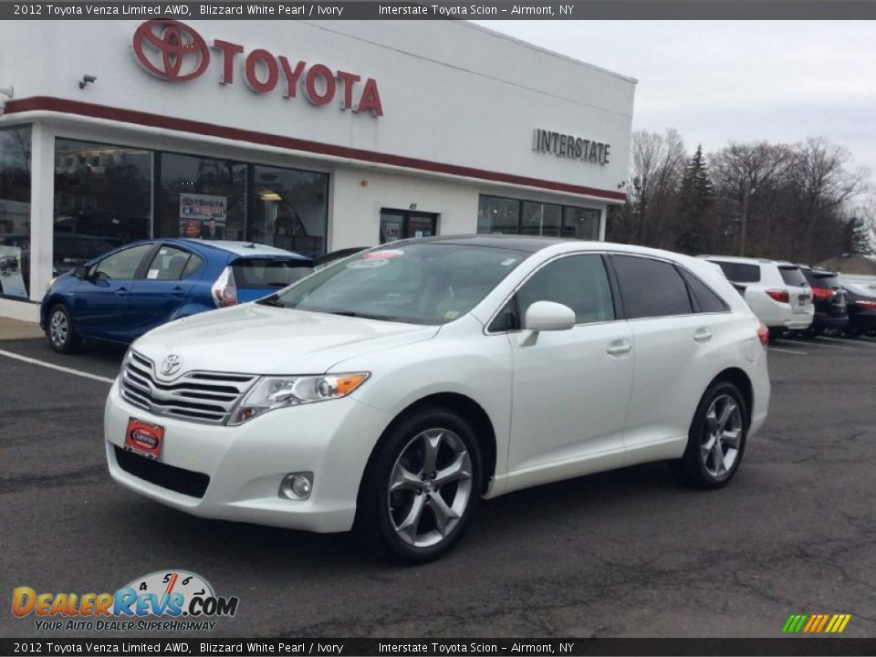 2012 Toyota Venza Limited AWD Blizzard White Pearl / Ivory Photo #1