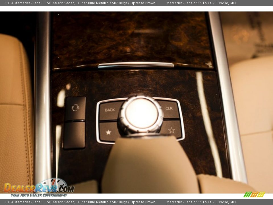 2014 Mercedes-Benz E 350 4Matic Sedan Lunar Blue Metallic / Silk Beige/Espresso Brown Photo #31